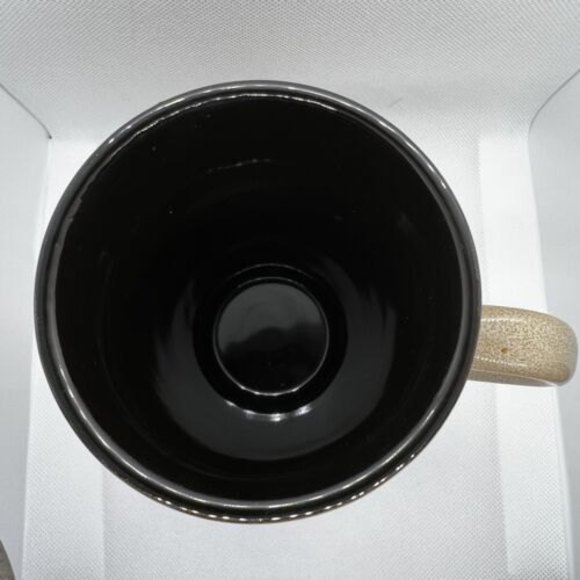 SEAHORSE Coffee Mug Cup Stoneware OCEAN Nautical Tall CAPPUCCINO 18 oz Brown - Picture 5 of 7